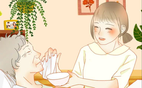 照料卧床老人