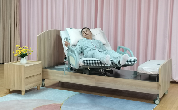 护理床旋转